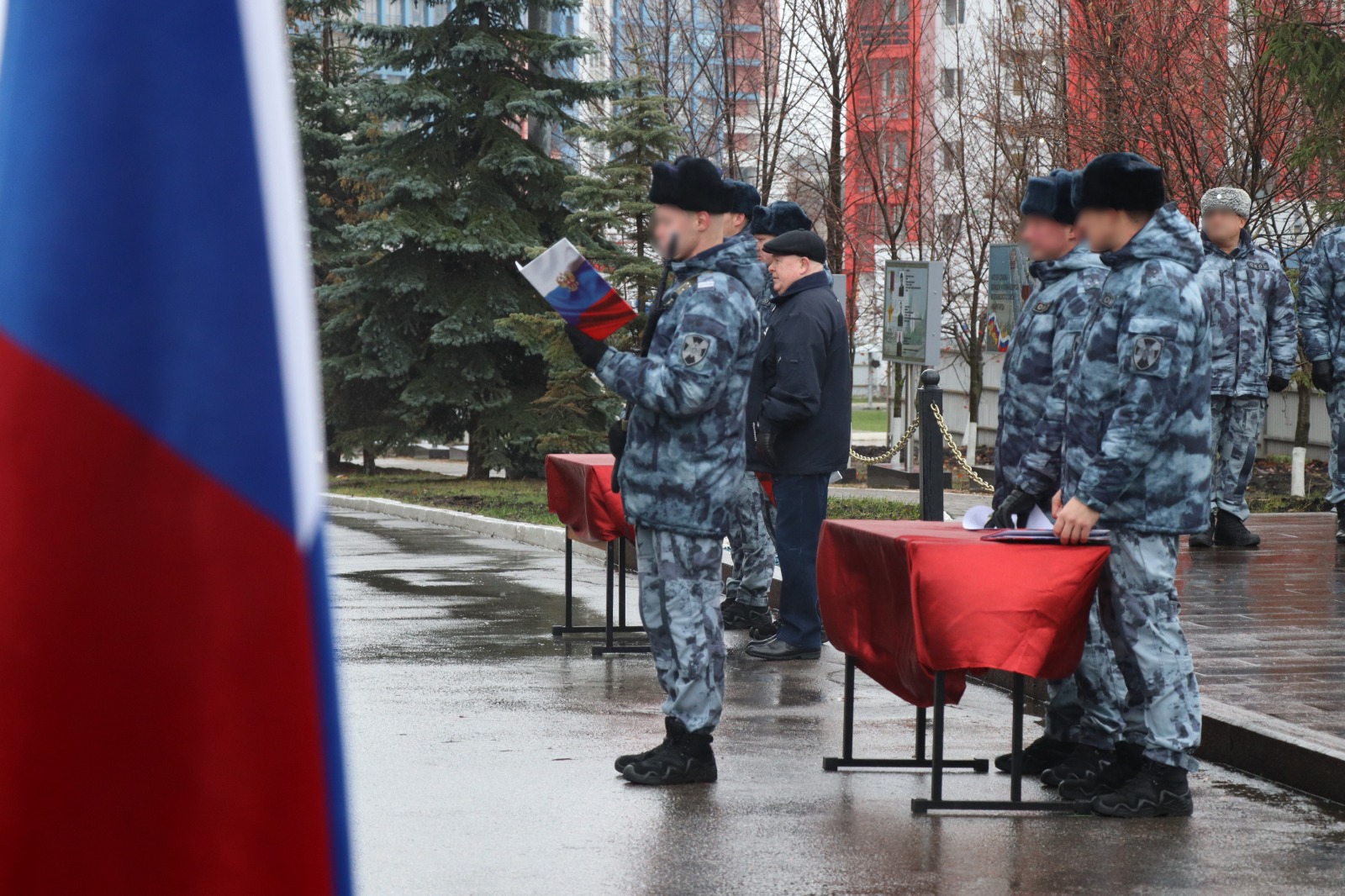 Торжественная присяга росгвардейцев состоялась в Москве