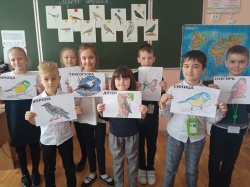 Ученики школы №2075 отметили Международный день птиц