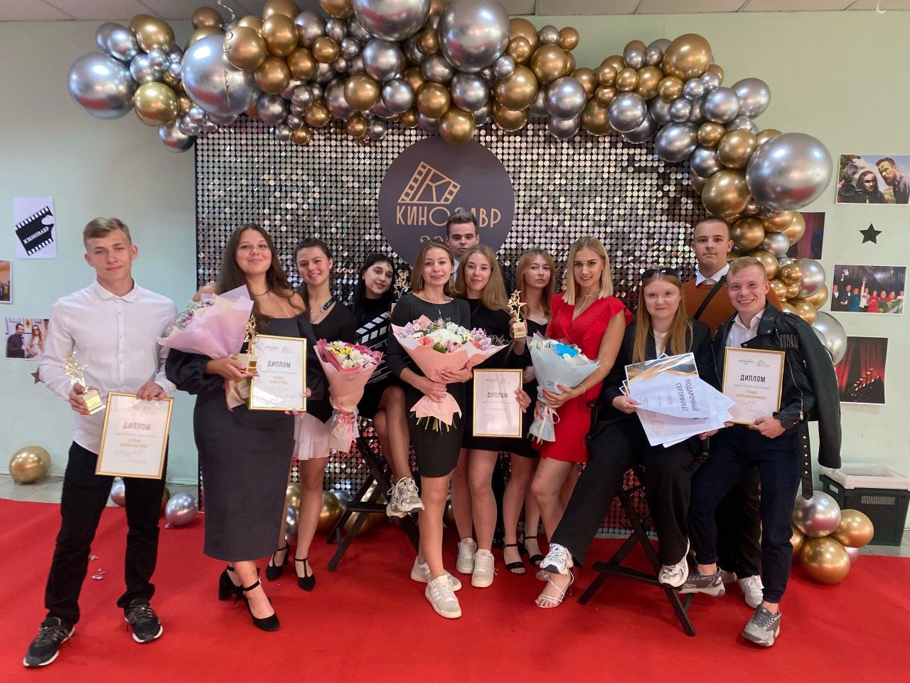 Активисты Молодежной палаты стали победителями кинофестиваля «КИНОзавр»