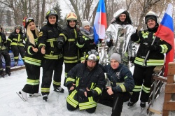 Пожарные Новой Москвы приняли участие во флешмобе