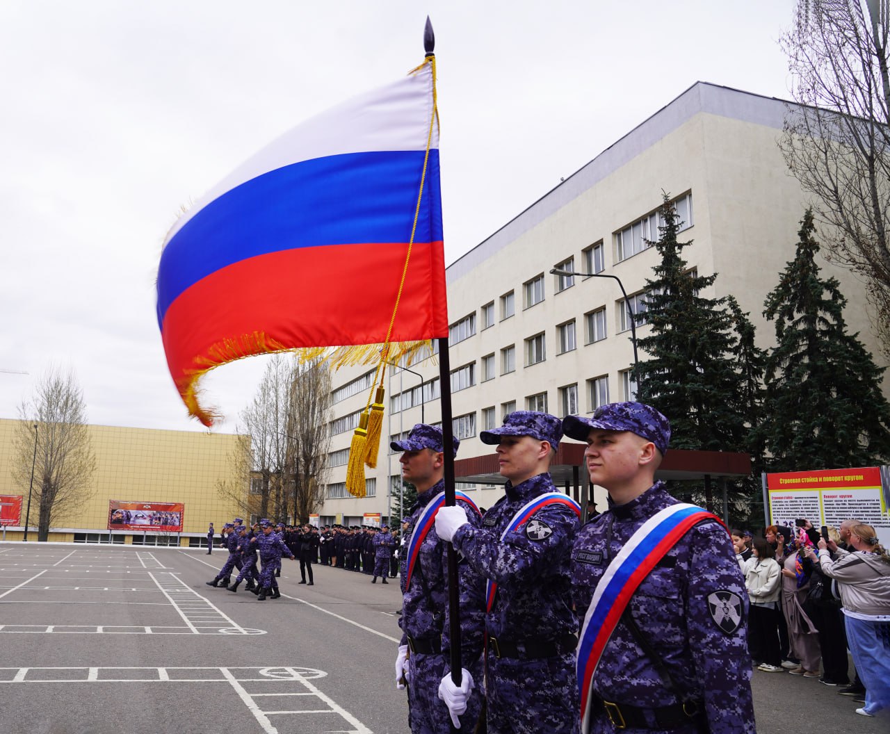 Выпуск росгвардейцев, прошедших профессиональное обучение в Центре подготовки имени С.Х. Зайцева, состоялся в г. Москве