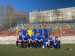 Состоялся первый футбольный матч обновленной команды Михайлово-Ярцевского
