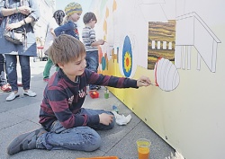 Дети приняли учатие в выставке символа будущего года