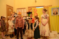 Ученики Воскресной школы показали праздничный спектакль «Пасхальная радость»