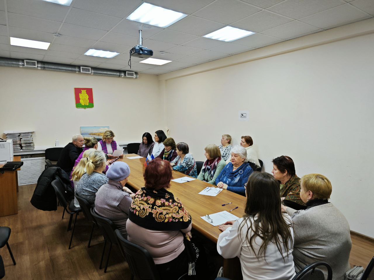 Заседание общественных советников прошло в Михайлово-Ярцевском