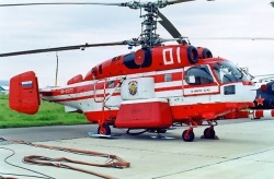 25 лет назад в Москве появилась первая в России вертолетная пожарно-спасательная служба