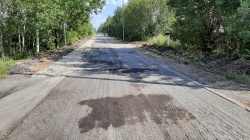 Работы по расширению части дороги завершены в поселении Михайлово-Ярцевское 